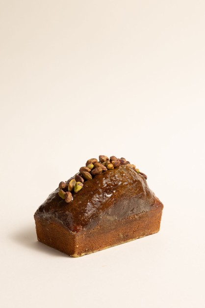 Cake Yâssira Marbré Pistache ∗ Fleur d'Oranger • EXPLORE par Maxime Raiffé, Meilleur Apprenti de France