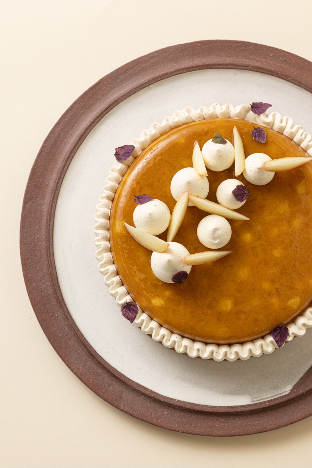 Tarte Pomme ∗ Caramel ∗ Yuzu • EXPLORE par Maxime Raiffé, Meilleur Apprenti de France