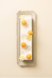 Bûche Glacée Citron Meringué ∗ Maxime Raiffé, Meilleur Apprenti de France