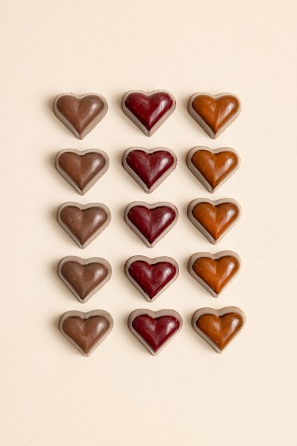 Coffret Coeurs - 15 pièces