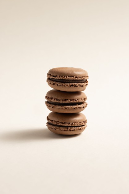Les Macarons au Chocolat