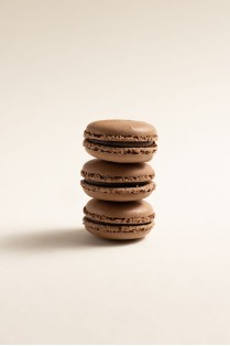 Les Macarons au Chocolat