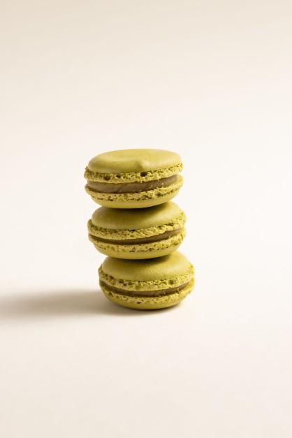 Les Macarons à la Pistache verte de Sicile