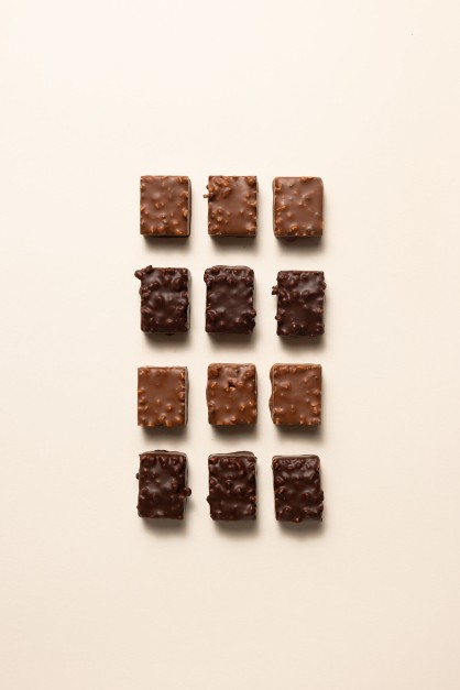 Coffret Rochers Noir et Lait - 12 pièces