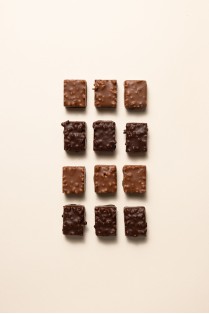 Coffret Rochers Noir et Lait - 12 pièces