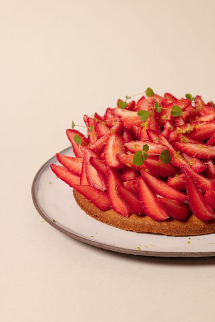 Tarte Fraise ∗ Kalamansi • EXPLORE par Maxime Raiffé, Meilleur Apprenti de France